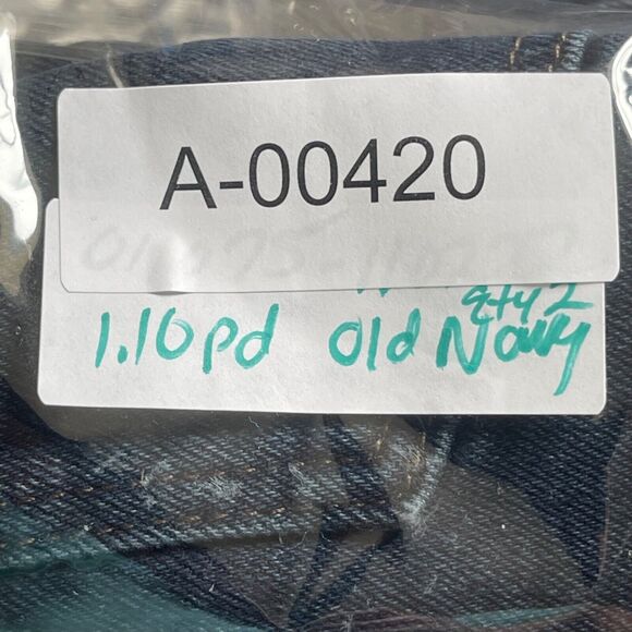 Old Navy Skirt 28 High Rise Secret Slim Pockets Denim Mini Button Fly - Picture 7 of 7